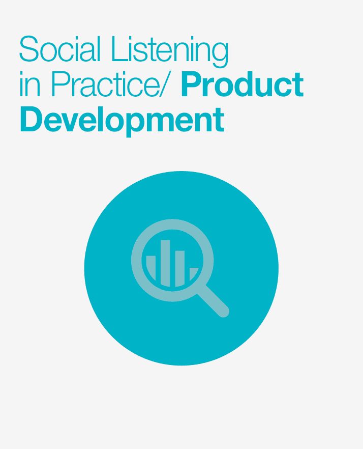 Social Listening in Practice: Product Development