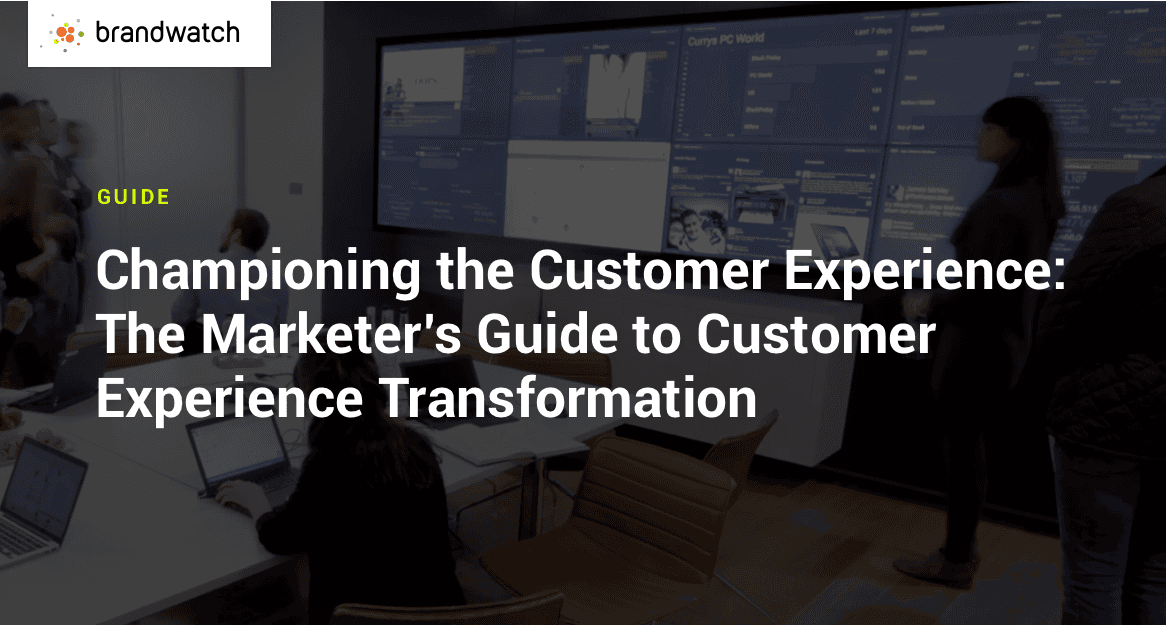 Championing the Customer Experience