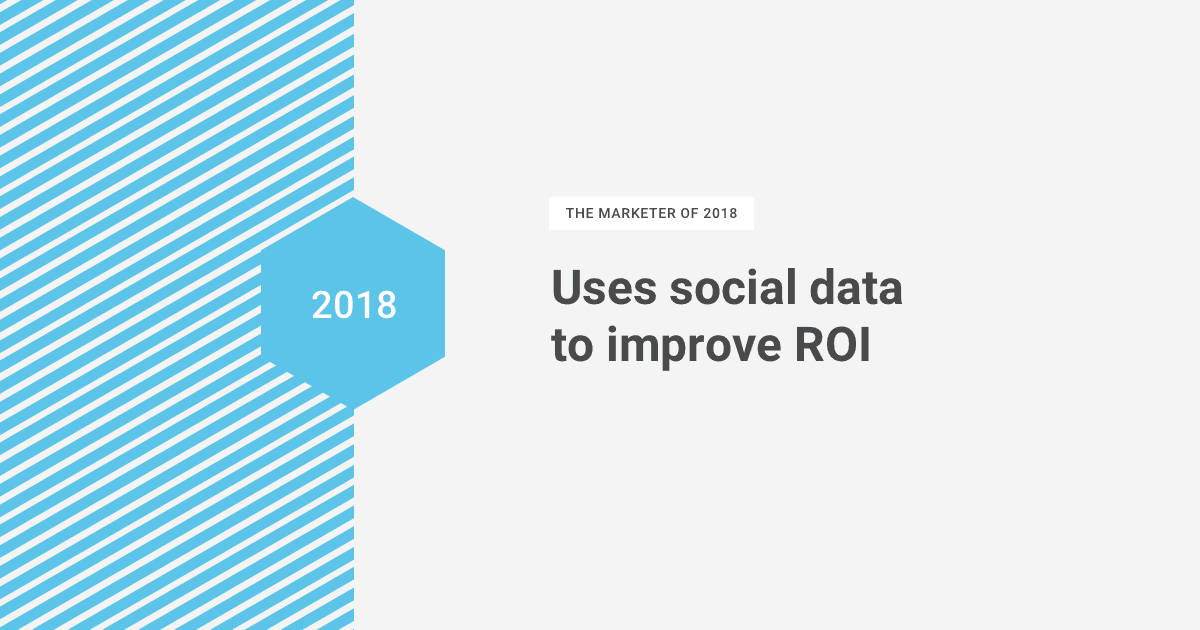 Using Social Data to Improve ROI