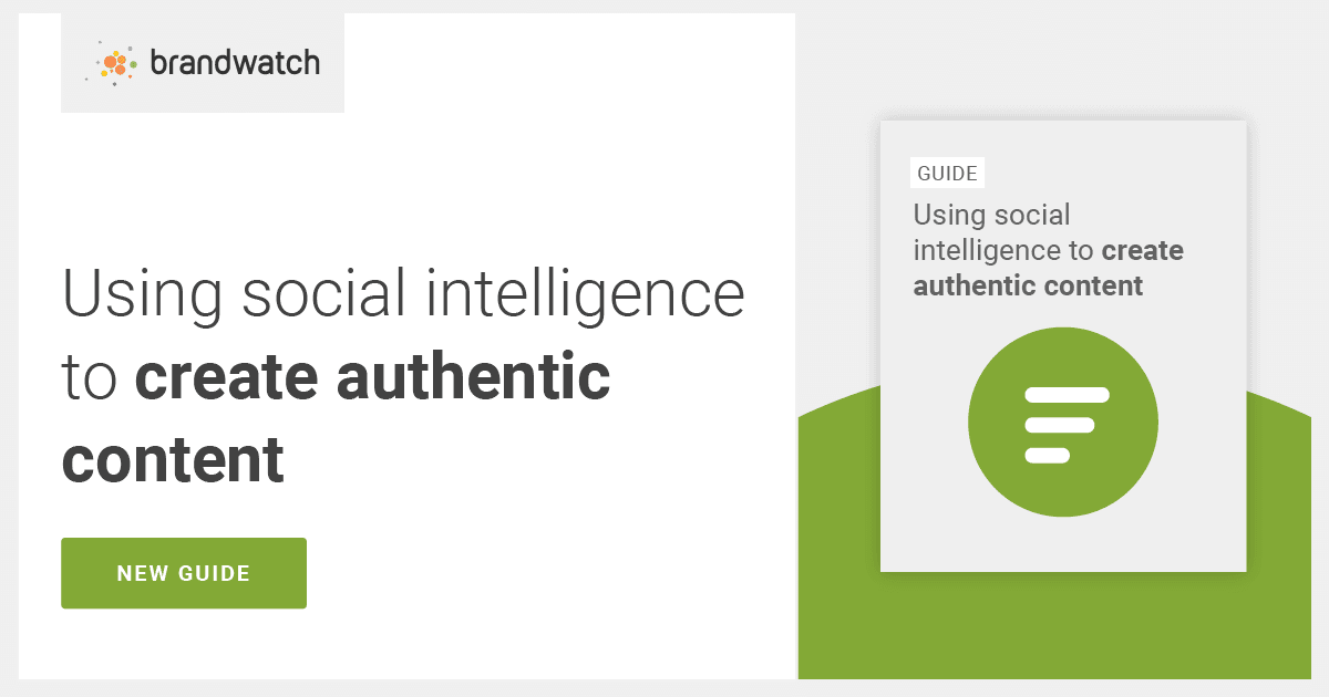 Using Social Intelligence to Create Authentic Content