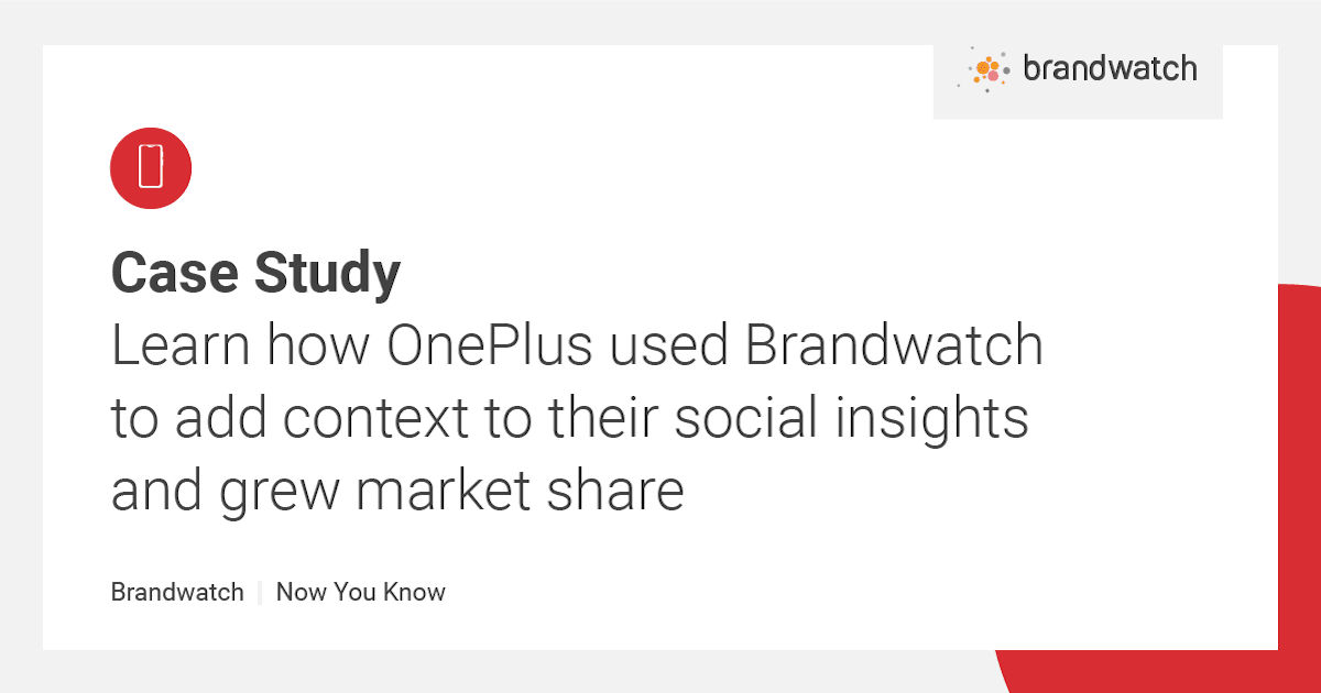 OnePlus |  Brandwatch