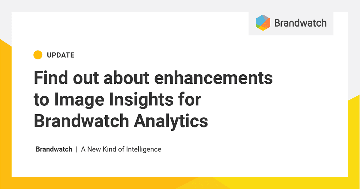 Image Insights Update for Brandwatch Analytics
