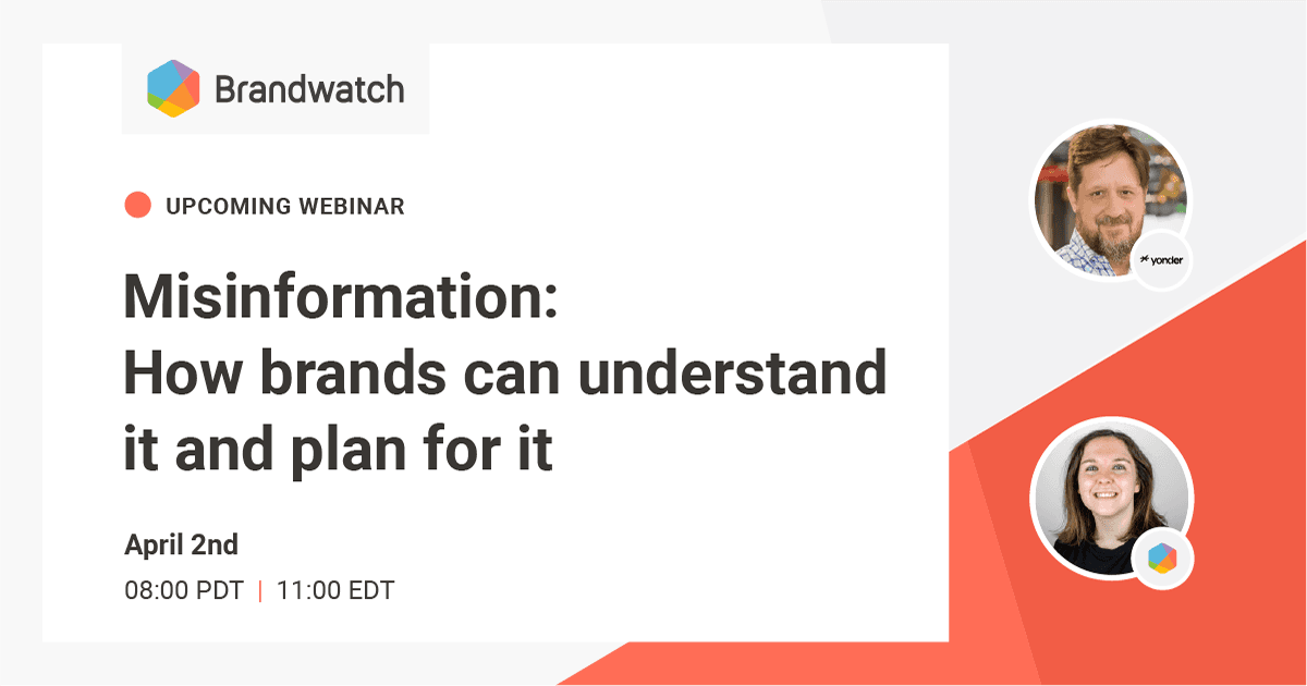 Misinformation: How brands can understand it and plan for it