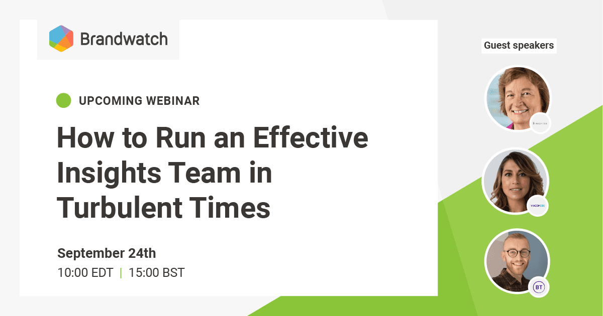 How to Run an Effective Insights Team in Turbulent Times