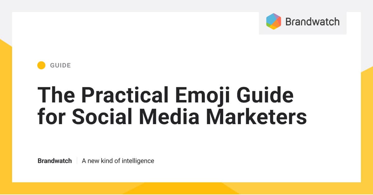 The Practical Emoji Guide for Social Media Marketers