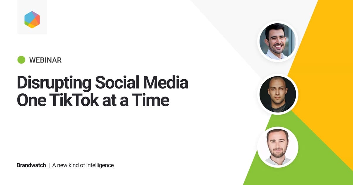 TikTok Webinar: Disrupting Social Media One TikTok at a Time