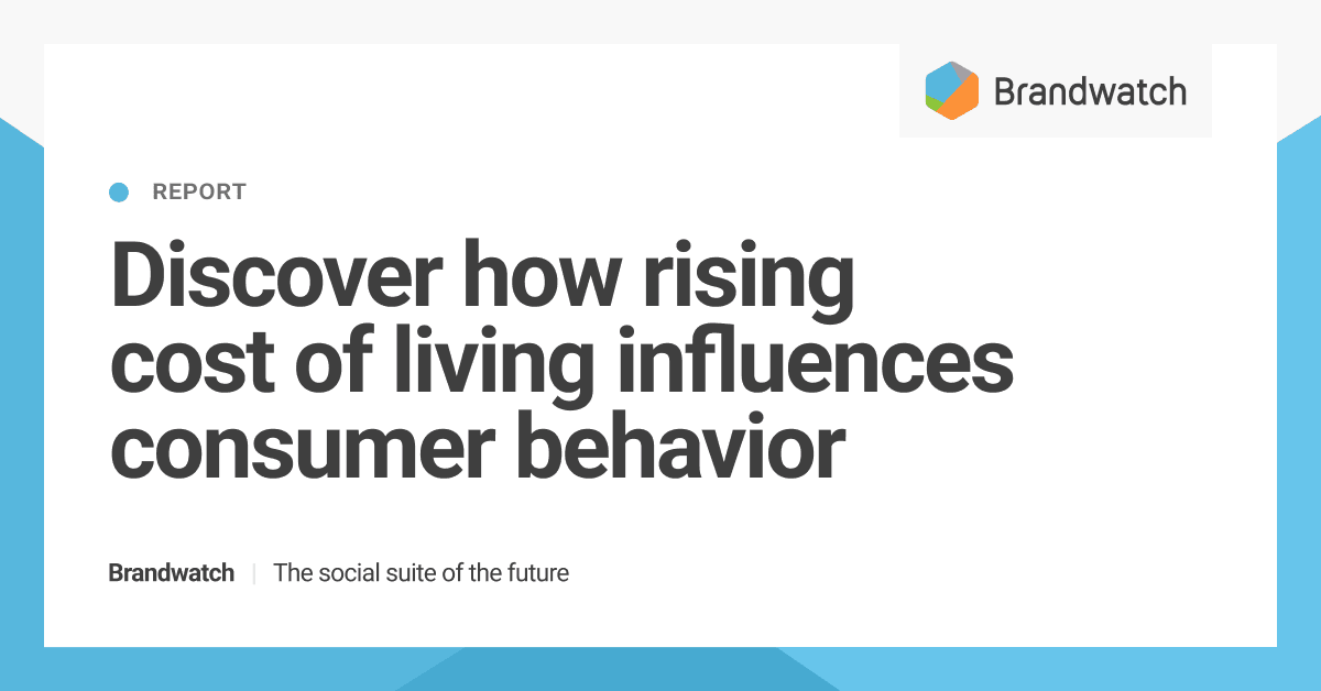 The Cost of Living and Changing Consumer Behavior