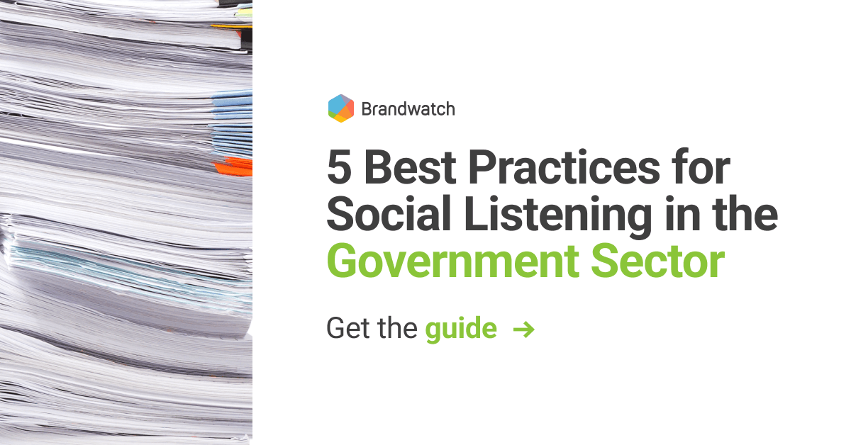 5 Best Practices for Using Social Listening in the Government Sector